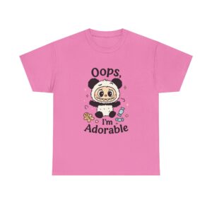 T-Shirt oops, I'm Adorable Unisex Heavy Cotton Tee